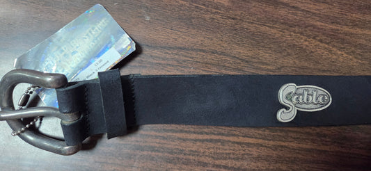 WWF/WWE Genuine Leather Belt - Sable (Officially Licensed) - Size 32