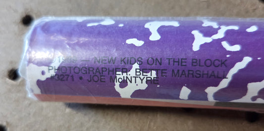 THE NEW KIDS ON THE BLOCK (NKOTB) JOE MCINTYRE - Poster #3271 UNOPENED Original Wrap 1989 MINT NOS
