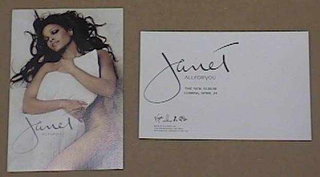 Janet Jackson - "All For You" - Promotional Collection