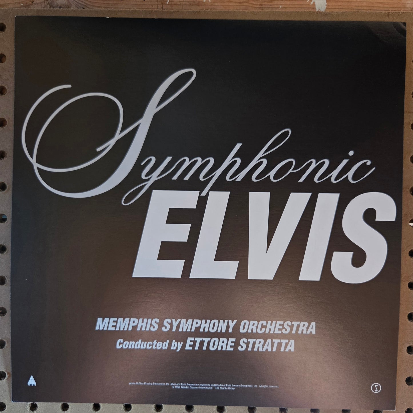 Elvis Presley - Symphonic Elvis - Vintage 12x12 Double-sided Album Cover Promo Poster
