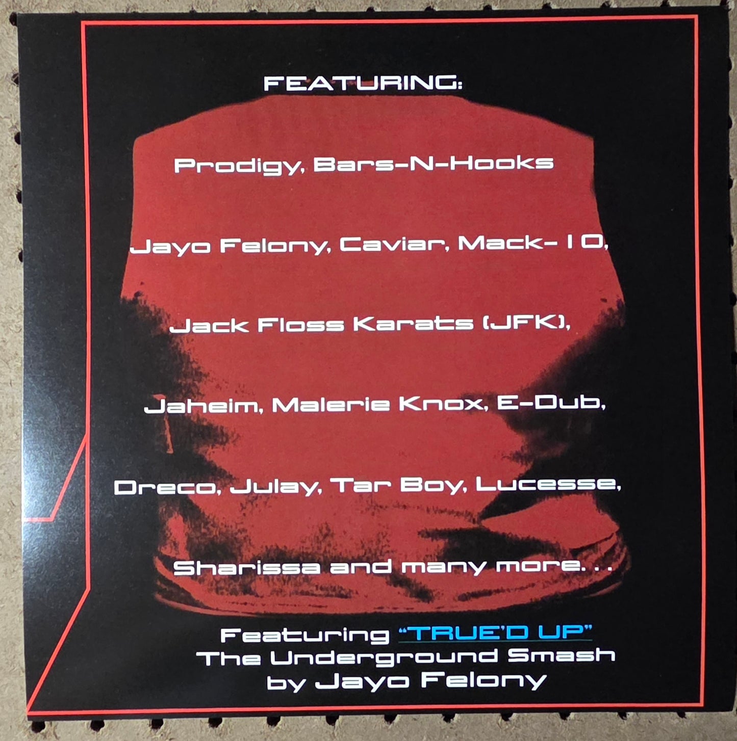 Henchmen Entertainment - Bullet Proof Love, Volume 1 - Vintage 12x12 Double-sided Album Cover Promo Poster