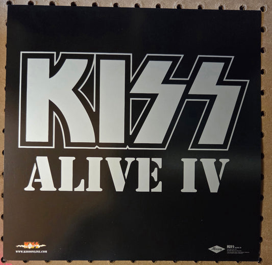Kiss - Alive IV - Vintage 12x12 Double-sided Album Cover Promo Poster