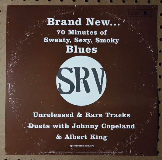 Stevie Ray Vaughan & Double Trouble - Blues at Sunrise - Vintage 12x12 Double-sided Album Cover Promo Poster