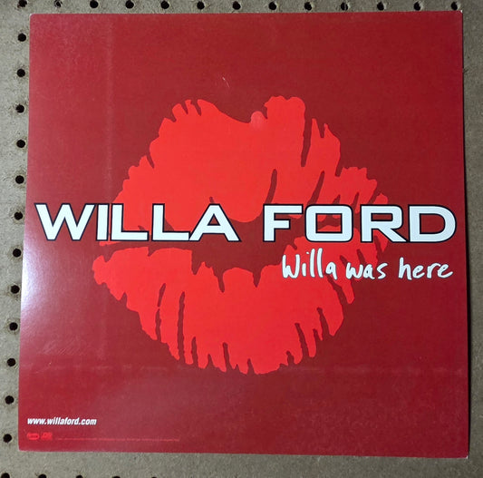Willa Ford - Willa was Here - Vintage 12x12 Double-sided Album Cover Promo Poster
