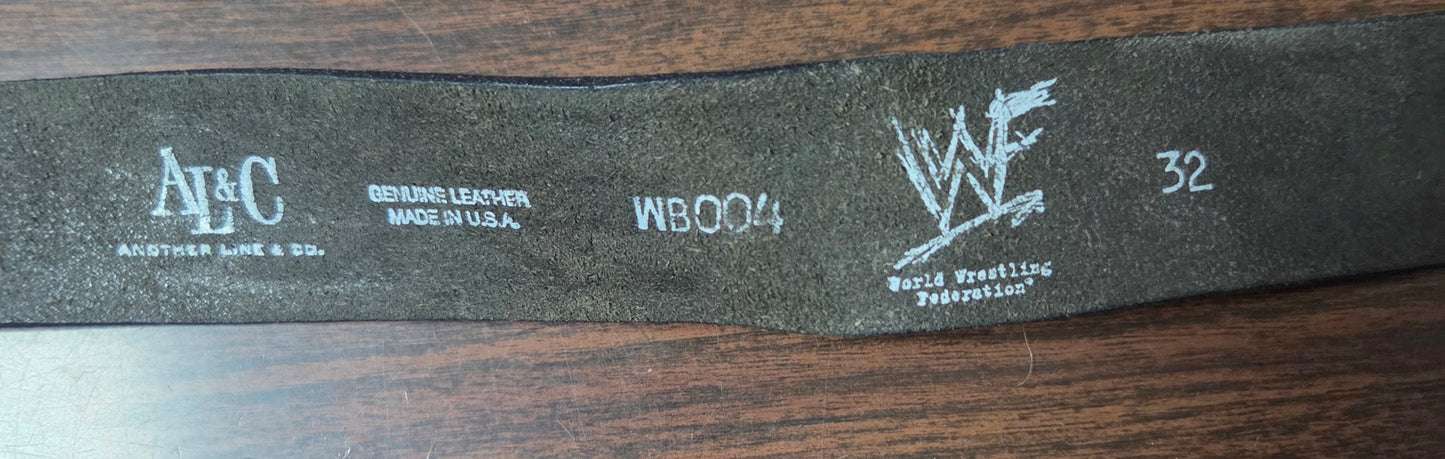 WWF/WWE Genuine Leather Belt - D-Generation X (Officially Licensed) - Size 32