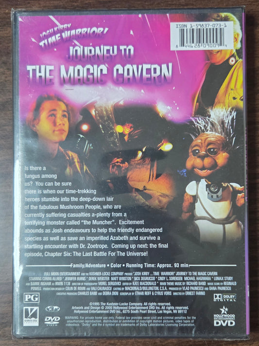 JOSH KIRBY TIME WARRIOR Journey to the Magic Cavern DVD NEW Sealed RARE OOP PG