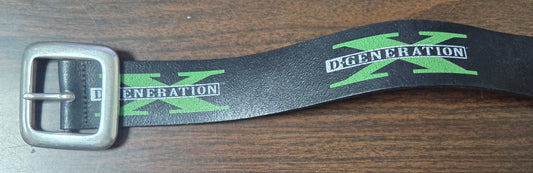 WWF/WWE Genuine Leather Belt - D-Generation X (Officially Licensed) - Size 34