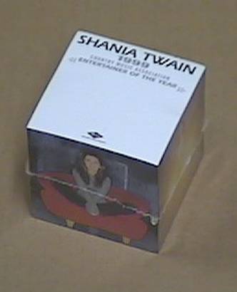 Shania Twain - Promotional Cube Notepad