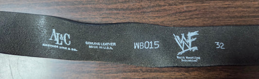 WWF/WWE Genuine Leather Belt - Undertaker (Officially Licensed) - Size 32