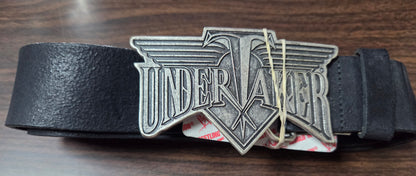 WWF/WWE Genuine Leather Belt - Undertaker (Officially Licensed) - Size 32