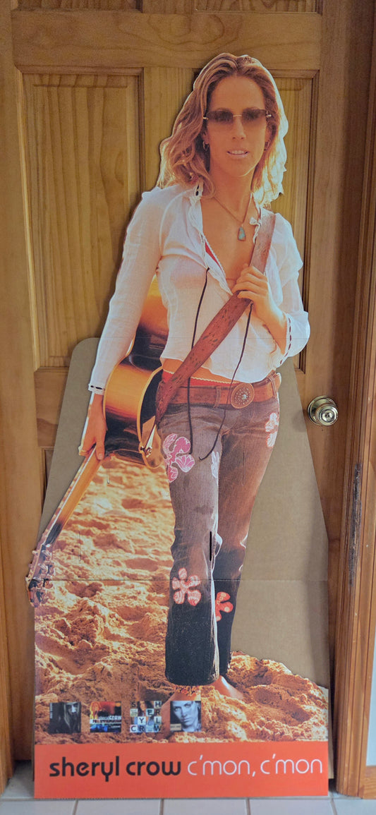 Sheryl Crow - Promotional Standee Display - 2002 album C'mon, C'mon