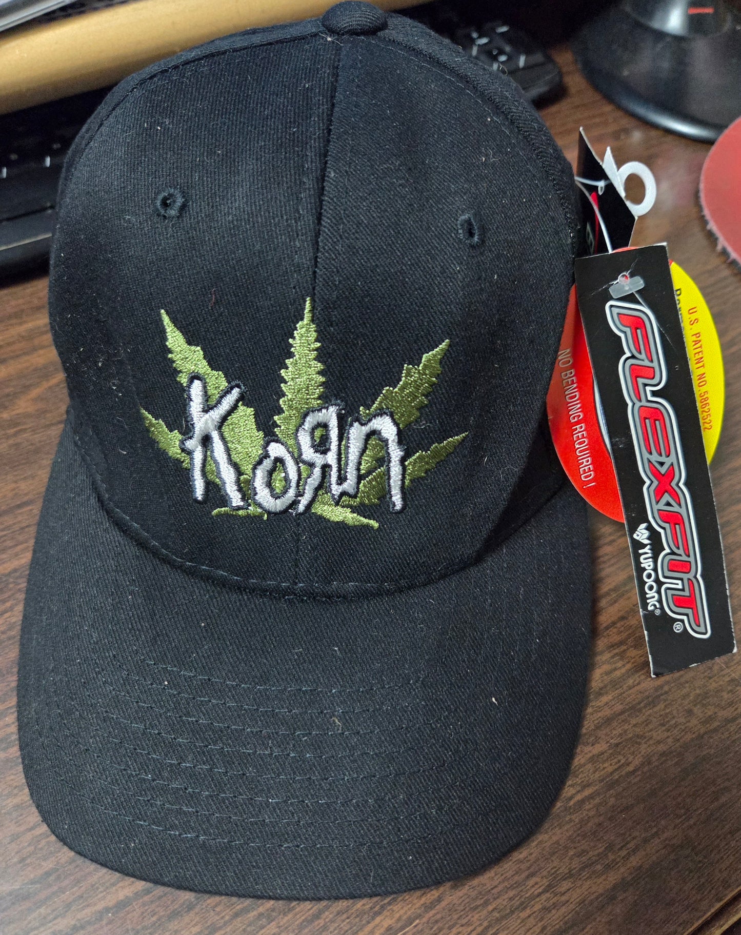 Korn - Yupoong Flexfit brand baseball cap