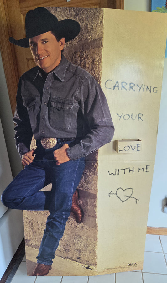 George Strait - Carrying Your Love With Me - Promotional Standee Display
