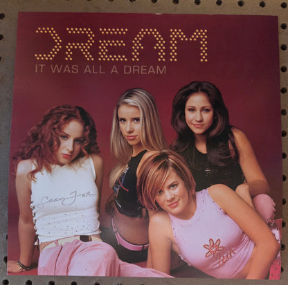 Dream "It Was All A Dream" - 2001 Vintage Promotional Double-sided Album Cover Poster Flat