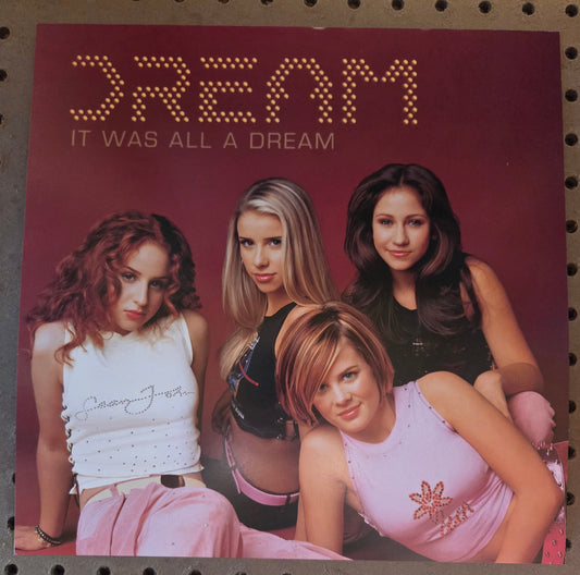 Dream "It Was All A Dream" - 2001 Vintage Promotional Double-sided Album Cover Poster Flat