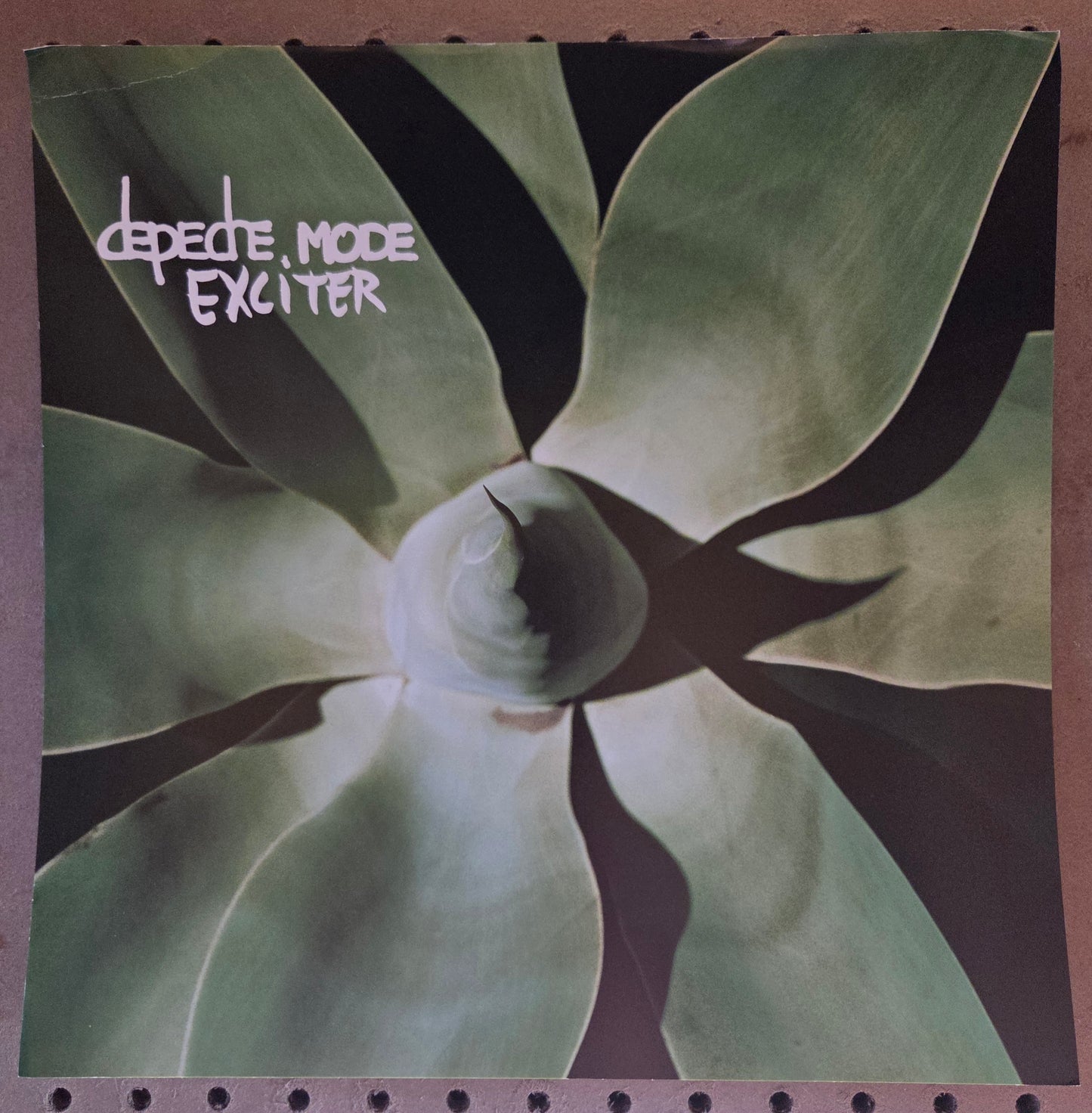 Depeche Mode "Exciter" - 2001 Vintage Promotional Double-sided Album Cover Poster Flat