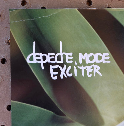 Depeche Mode "Exciter" - 2001 Vintage Promotional Double-sided Album Cover Poster Flat
