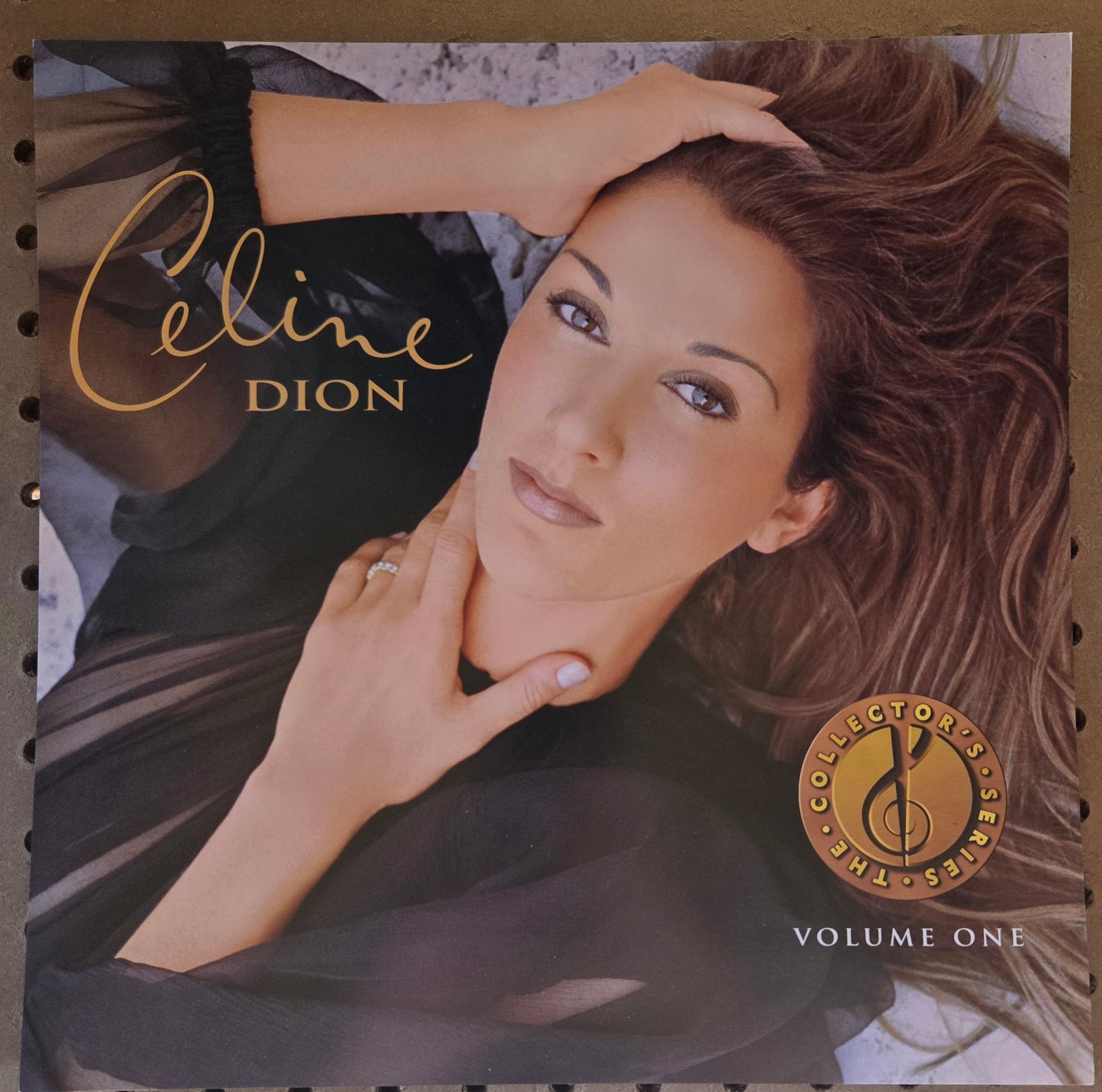Celine Dion-The Collector's Series - 2000 Vintage Promotional Double-sided Album Cover Poster Flat