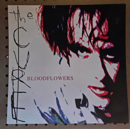 The Cure "Bloodflowers" - 2000 Vintage Promotional Double-sided Album Cover Poster Flat