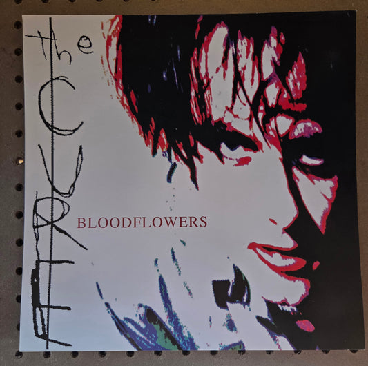 The Cure "Bloodflowers" - 2000 Vintage Promotional Double-sided Album Cover Poster Flat