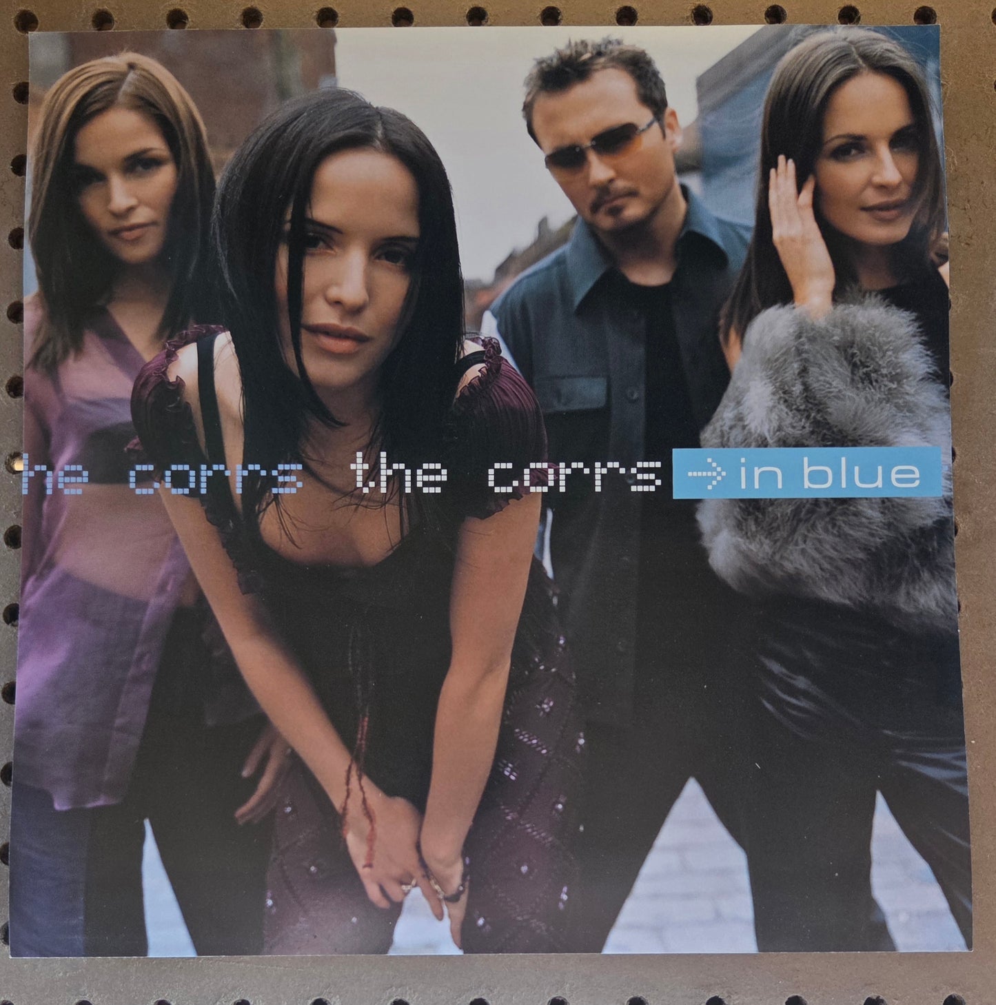 The Corrs "In Blue" - 2000 Vintage Promotional Double-sided Album Cover Poster Flat