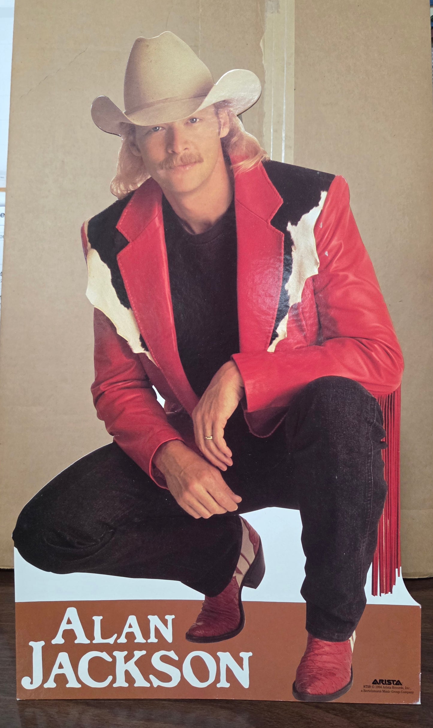 Alan Jackson - Vintage Promotional Counter Standee / Tabletop Display