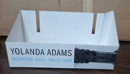 Yolanda Adams "Mountain High... Valley Low" - Vintage Promotional Counter Standee / Tabletop Display