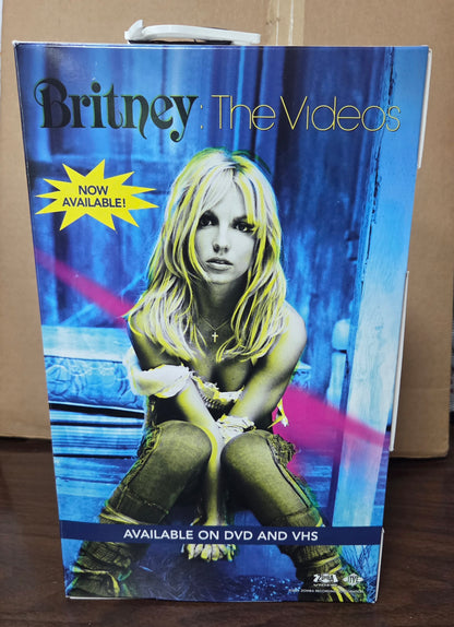 Britney Spears Live From Las Vegas Rare 2002 Promo Store Display Mobile Jive Box - NOS
