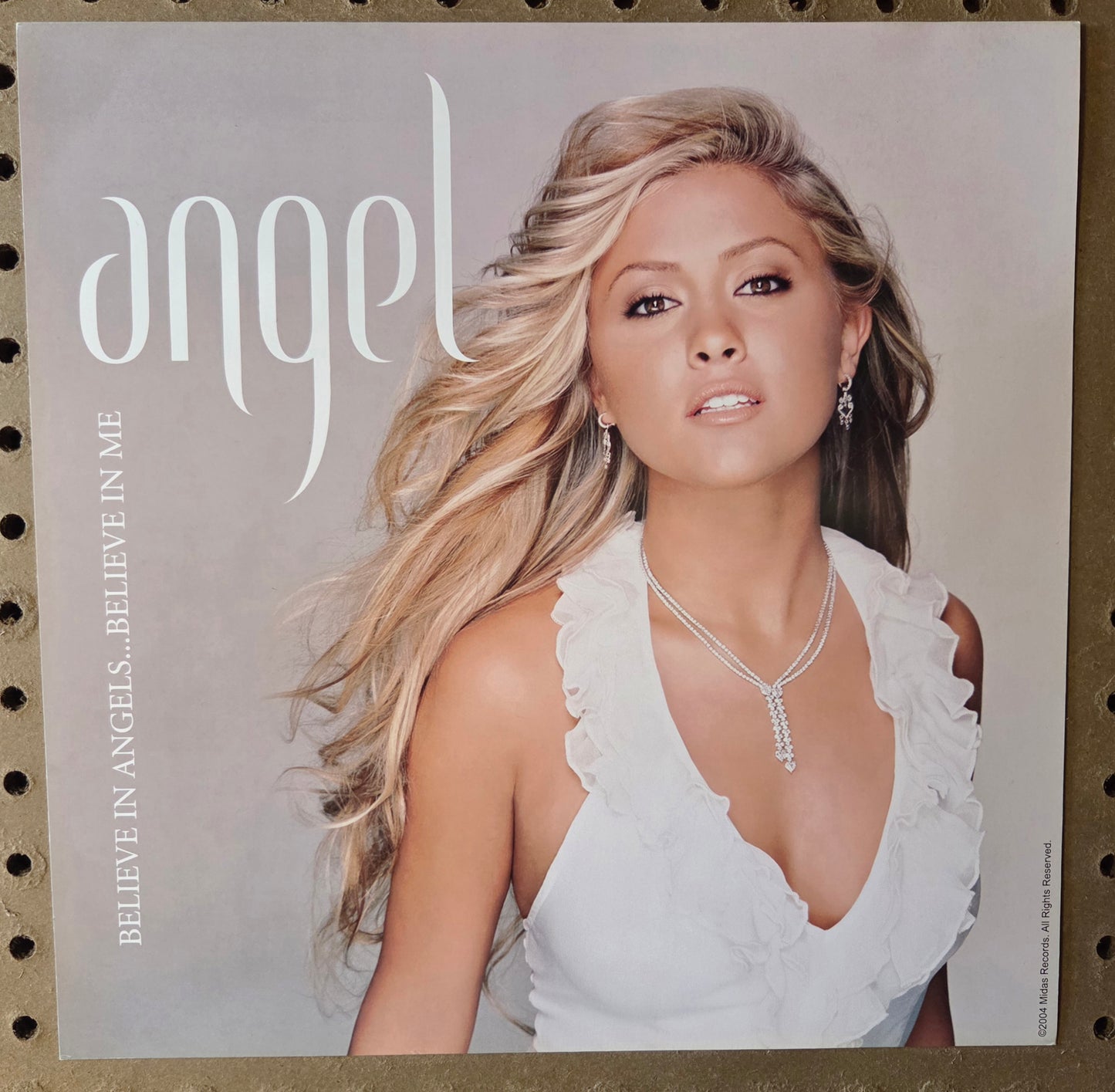 Angel - 2004 Vintage Promotional Double-sided Album Cover Poster Flat