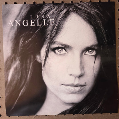 Lisa Angelle - 2000 Vintage Promotional Double-sided Album Cover Poster Flat