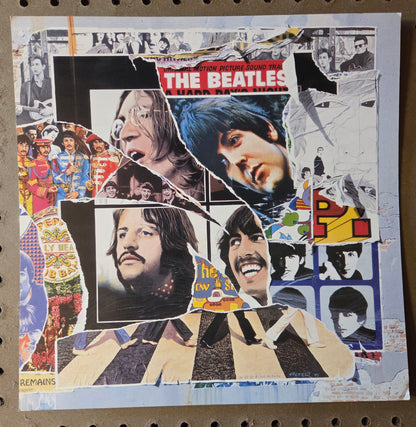 The Beatles "Anthology 3" - 1996 Vintage Promotional Double-sided Album Cover Poster Flat