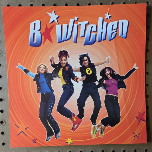 B'Witched - 1998 Vintage Promotional Double-sided Album Cover Poster Flat