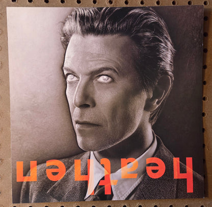 David Bowie "Heathen" - 2002 Vintage Promotional Double-sided Album Cover Poster Flat