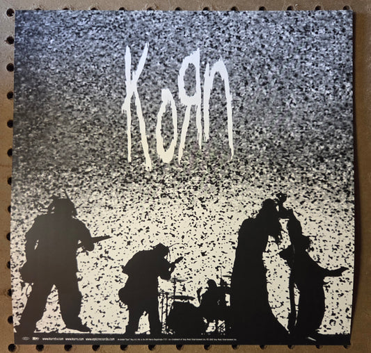 Korn "Untouchables" - 2002 Vintage Promotional Double-sided Album Cover Poster Flat