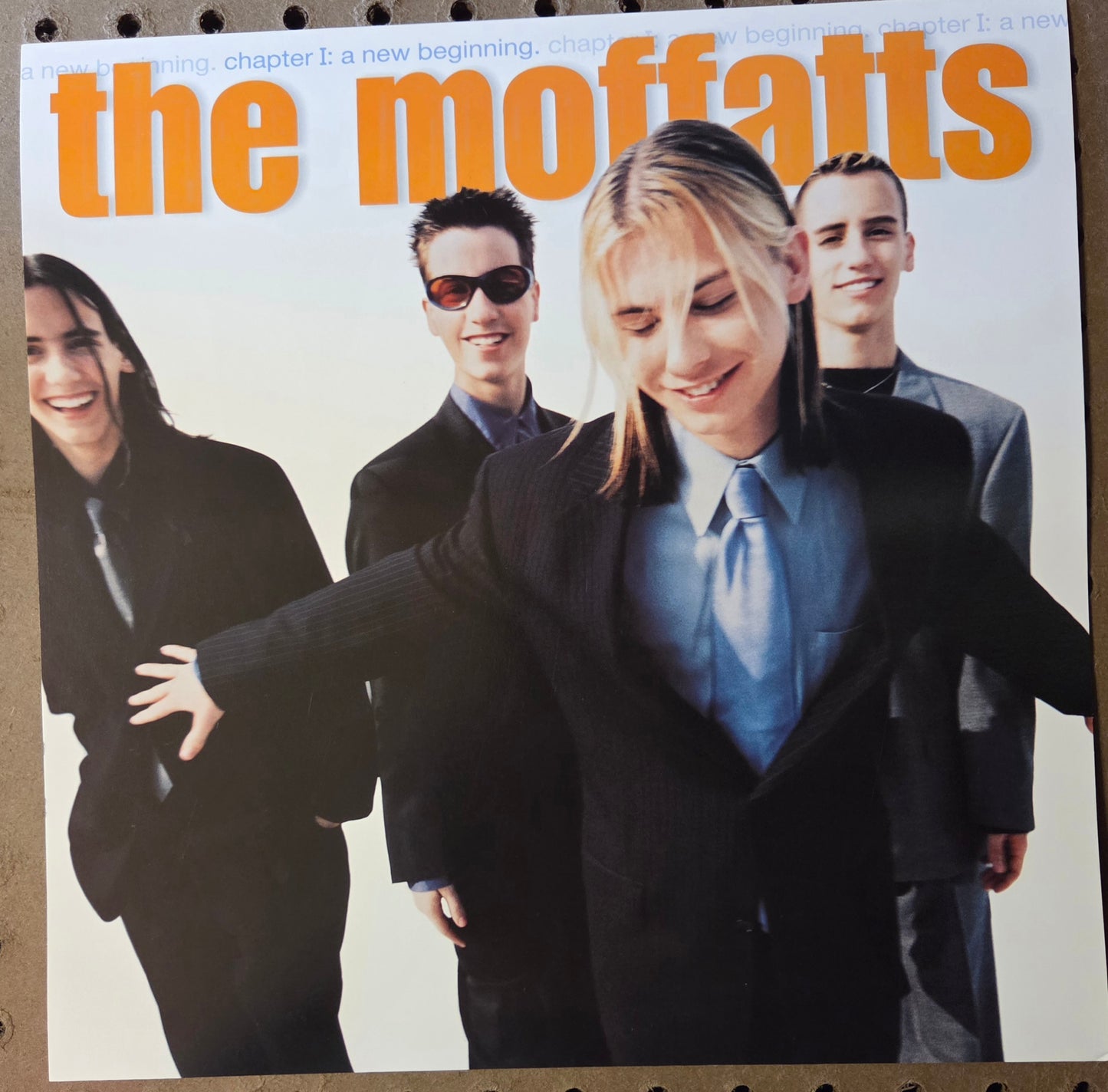 The Moffatts Chapter I: A New Beginning - 1999 Vintage Promotional Double-sided Album Cover Poster Flat