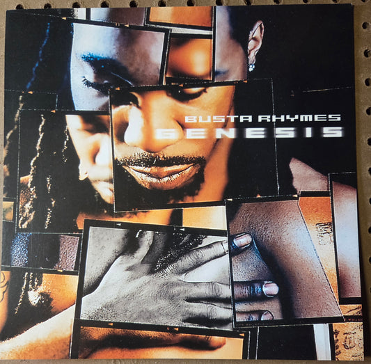 Busta Rhymes "Genesis" - 2001 Vintage Promotional Double-sided Album Cover Poster Flat