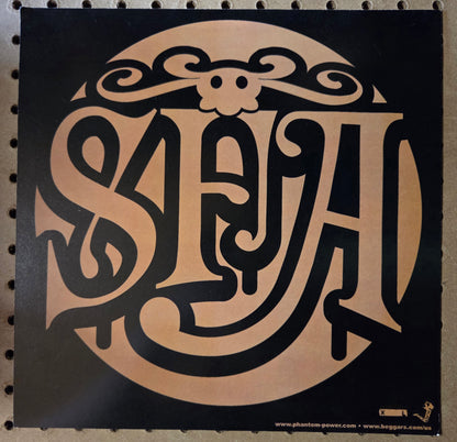 Super Furry Animals "Phantom Power" - 2003 Vintage Promotional Double-sided Album Cover Poster Flat