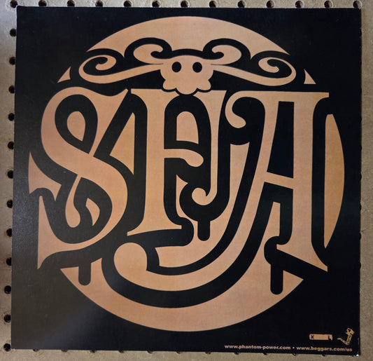 Super Furry Animals "Phantom Power" - 2003 Vintage Promotional Double-sided Album Cover Poster Flat