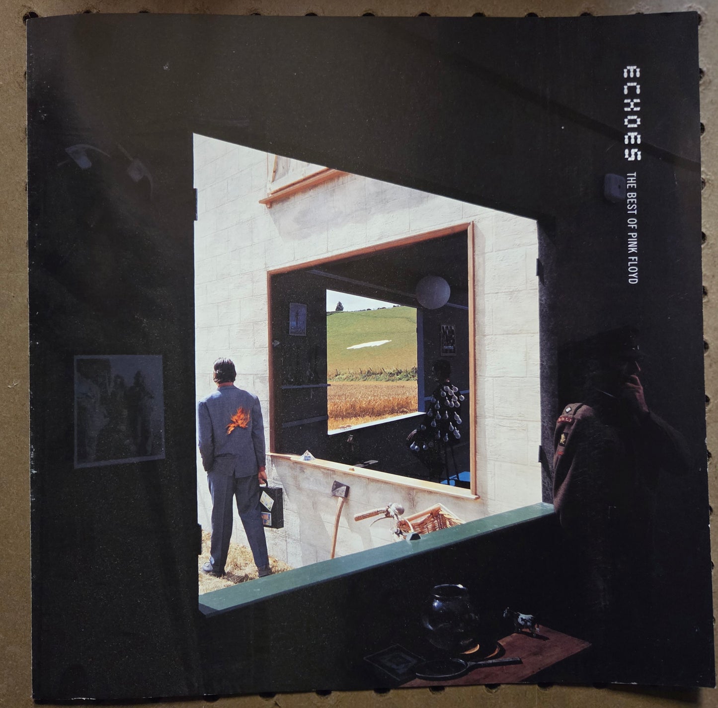 Pink Floyd Echoes: The Best Of 12x12 Promo Poster Flat (2001 Capitol Records)