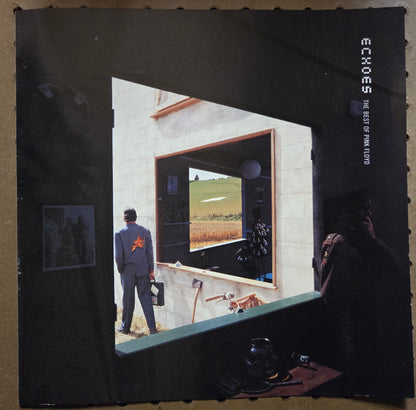 Pink Floyd Echoes: The Best Of 12x12 Promo Poster Flat (2001 Capitol Records)
