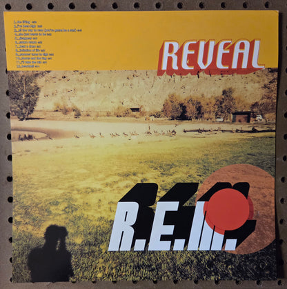 R.E.M. "Reveal" - 2001 Vintage Promotional Double-sided Album Cover Poster Flat