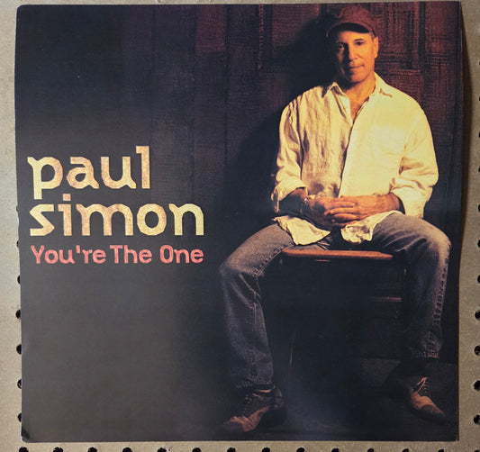 Paul Simon "You're the One" - 2000 Vintage Promotional Double-sided Album Cover Poster Flat