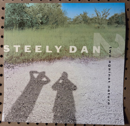 Steely Dan "Two Against Nature" - 2000 Vintage Promotional Double-sided Album Cover Poster Flat