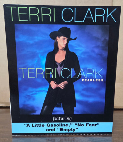 Terri Clark Fearless - 2000 Vintage Promotional Album Cover Poster w/Bonus