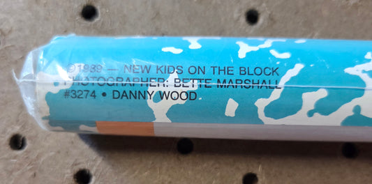 THE NEW KIDS ON THE BLOCK (NKOTB) DANNY WOOD - Poster #3274 UNOPENED Original Wrap 1989 MINT NOS