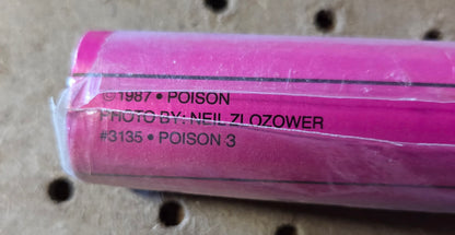 POISON Poster #3135 UNOPENED Original Wrap 1987 MINT NOS