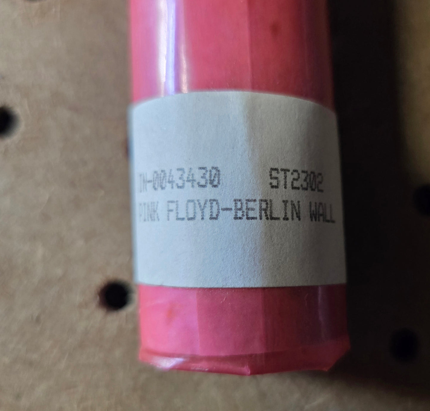 PINK FLOYD BERLIN WALL Poster #ST2302 UNOPENED Original Wrap 1990 MINT NOS