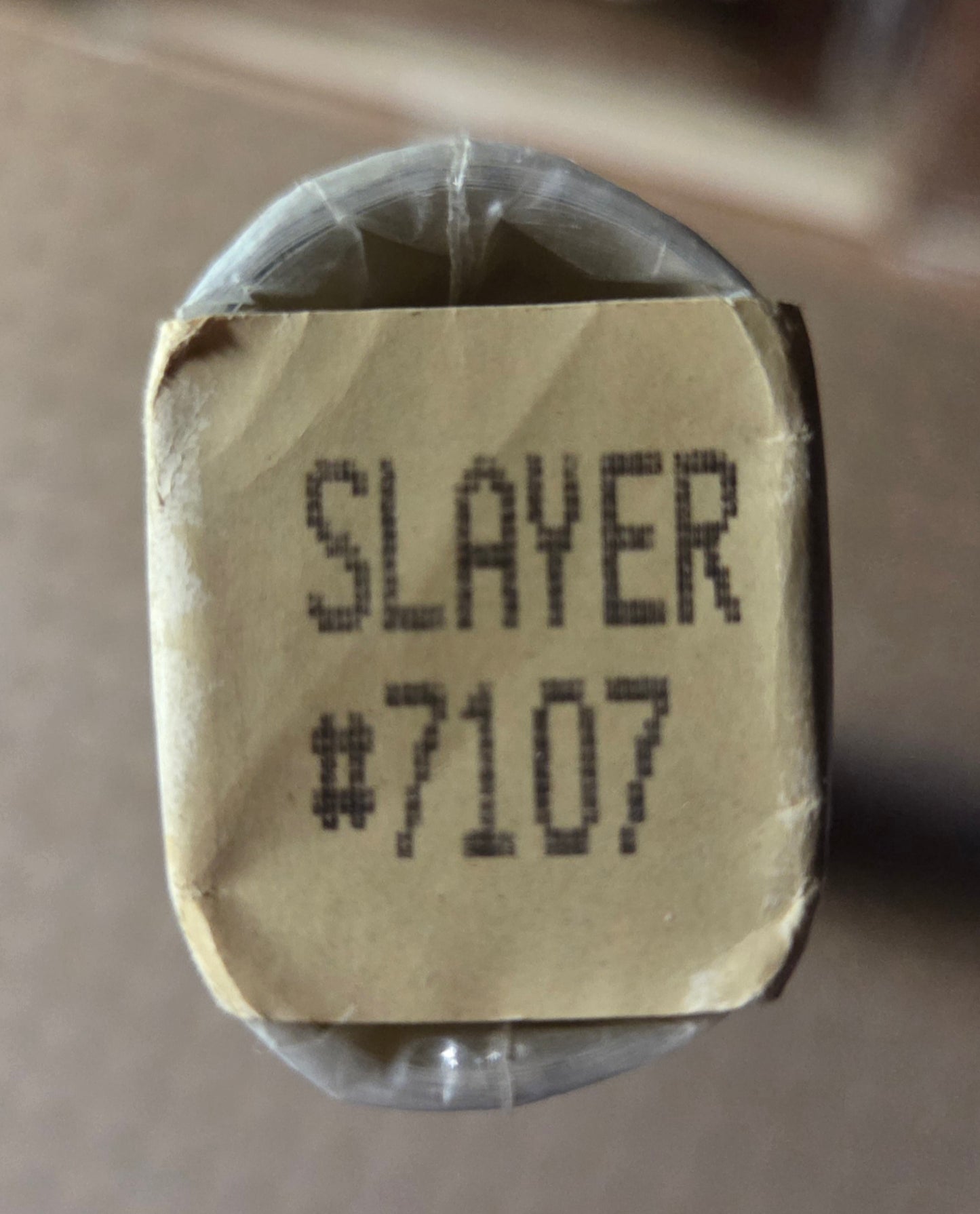 SLAYER Poster #7107 UNOPENED Original Wrap 1990 MINT NOS