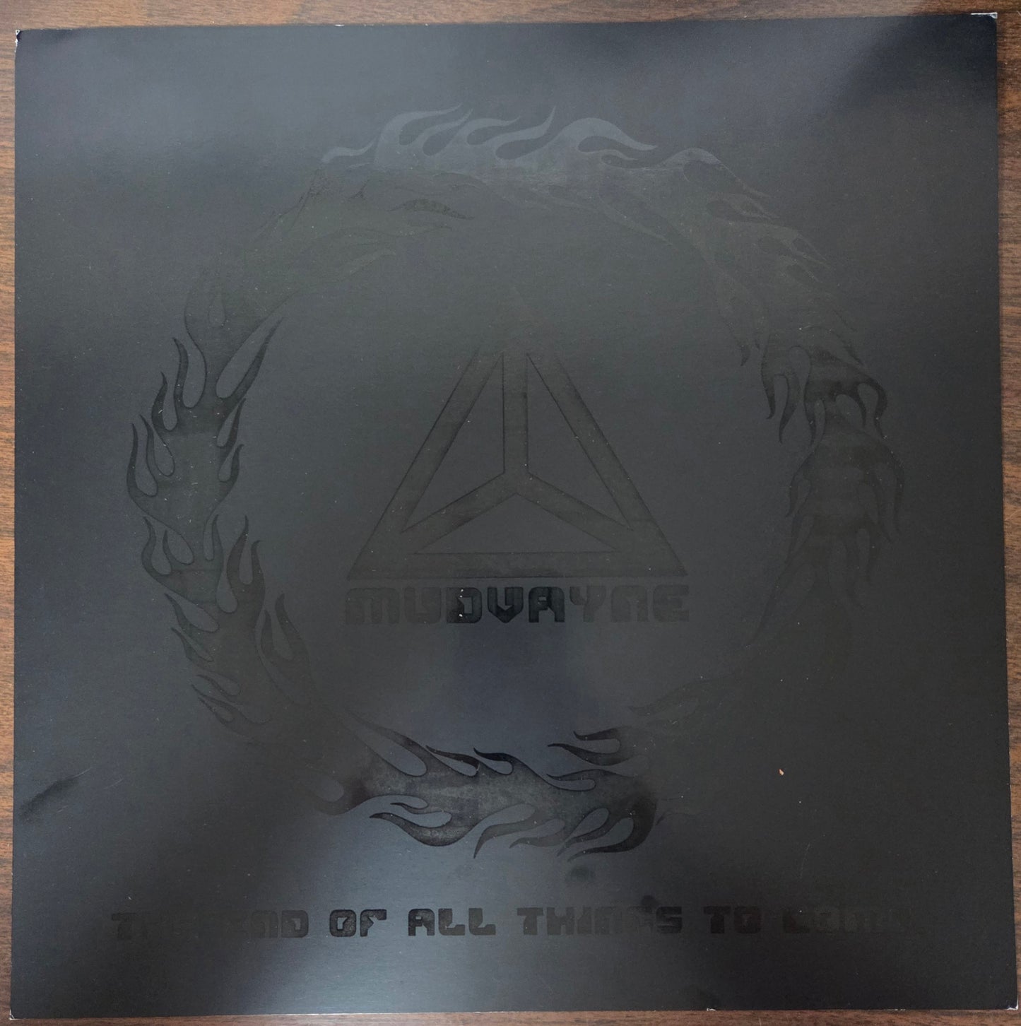 Mudvayne "The End of All Things to Come" - 2002 Vintage Promotional Double-sided Album Cover Poster Flat