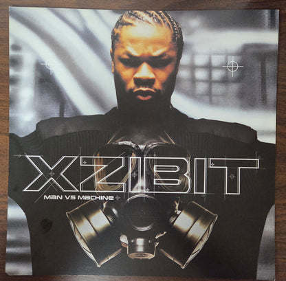 Xzibit "Man vs. Machine" - 2002 Vintage Promotional Double-sided Album Cover Poster Flat